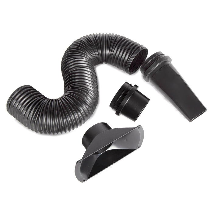 WEN DCA017 4-Inch by 36-Inch Flexible and Sculptable Dust Hose Kit with Couplers and Adapters