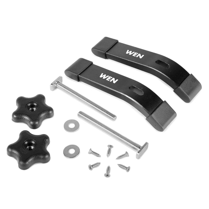 WEN WAT361 36-Inch Universal T-Track and Hold Down Clamps Kit for Woodworking