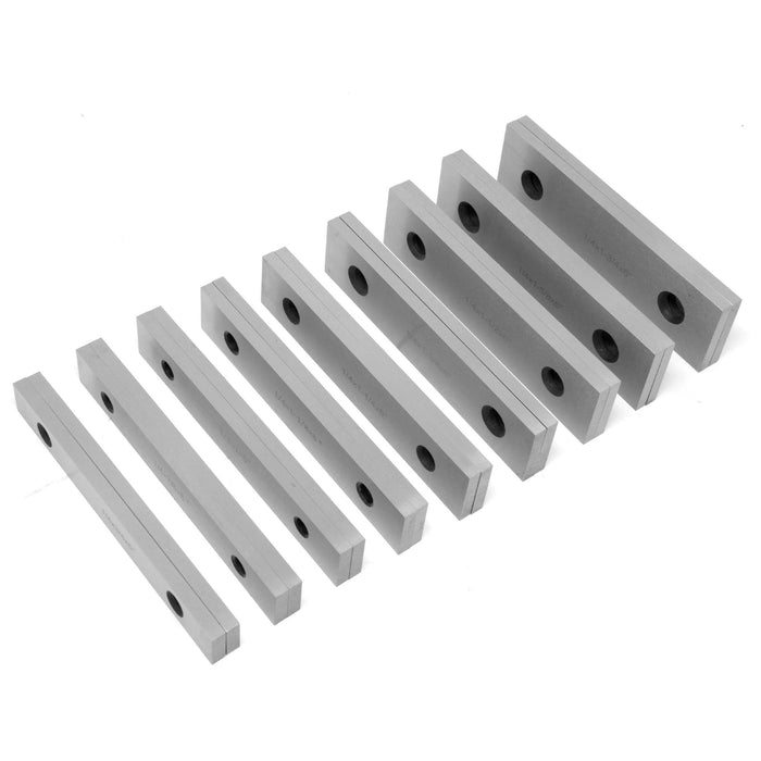 WEN 10349 18-Piece Precision-Ground 1/4-Inch Parallel Sets with Case