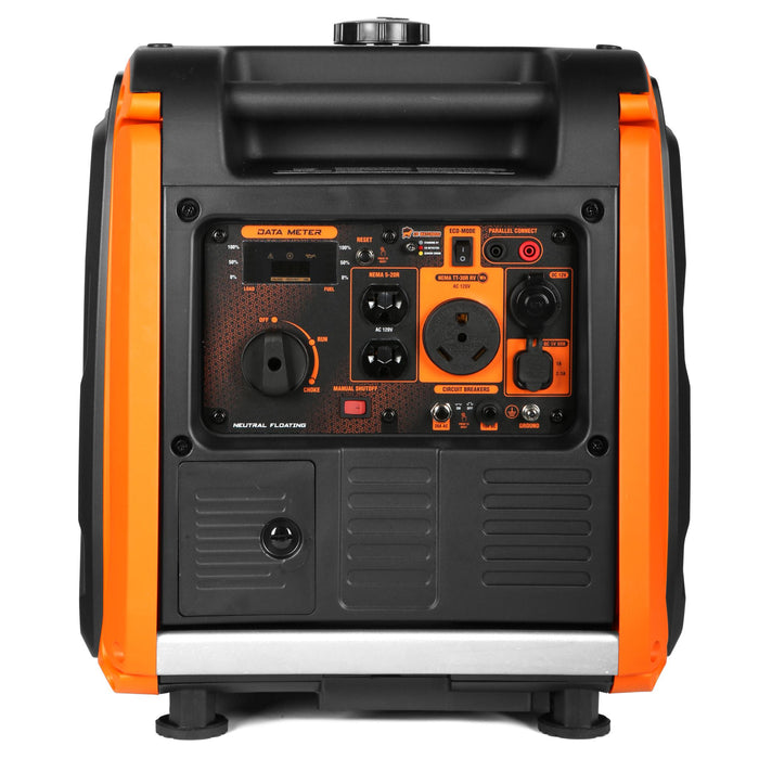 WEN 56450iX Super Quiet 4500-Watt RV-Ready Portable Inverter Generator with Fuel Shut-Off and CO Watchdog