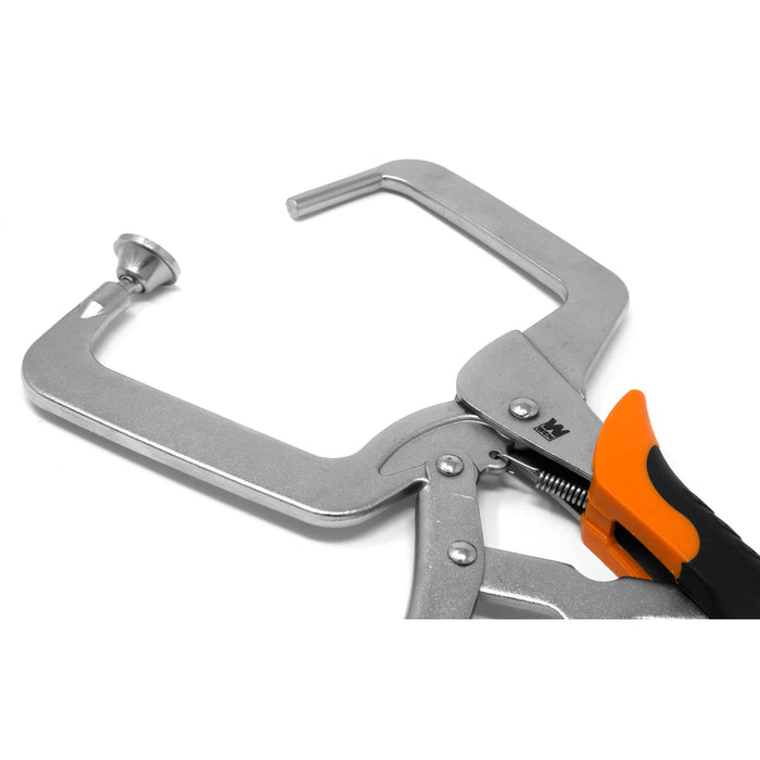 WEN CL436R 4-Inch Right Angle Clamp for Woodworking and Pocket Hole Joinery