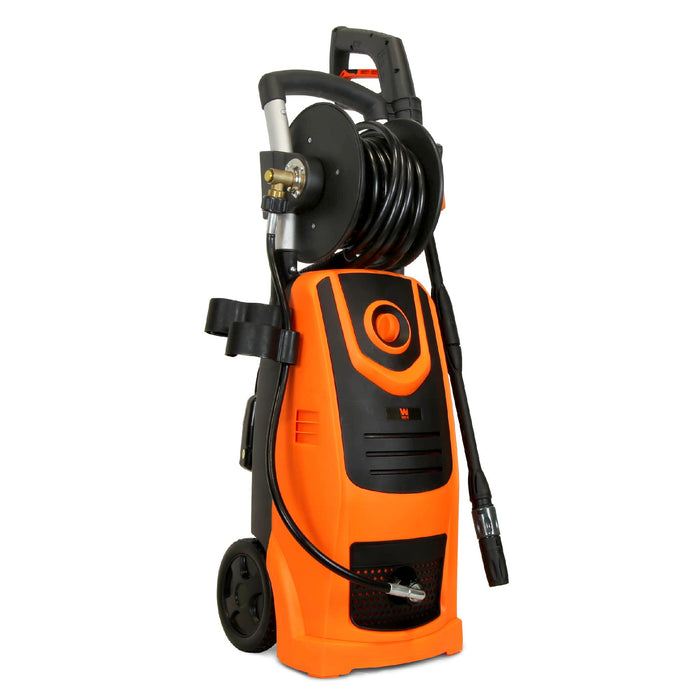 WEN PW22 2100 PSI 1.3 GPM 13.5-Amp Electric Pressure Washer with Variable Flow Power and Hose Reel