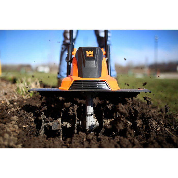 WEN TC1318 13.5-Amp 18-Inch Electric Tiller and Cultivator
