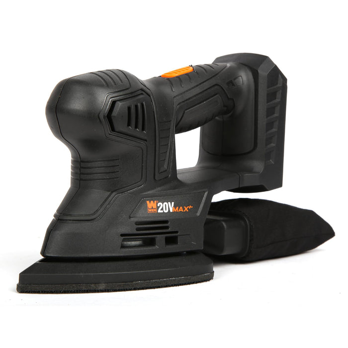 WEN Cordless Drill, Sander, and Jigsaw Bundle, Includes 20V MAX 2.0 Ah Battery and Charger