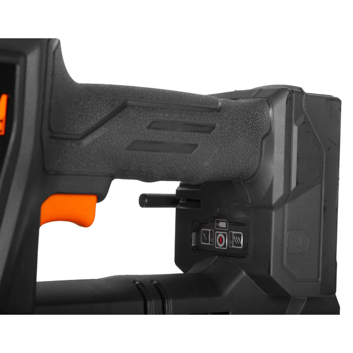 WEN 20518 20V Max Cordless Brushless 18-Gauge Brad Nailer with 2.0Ah Battery and Charger