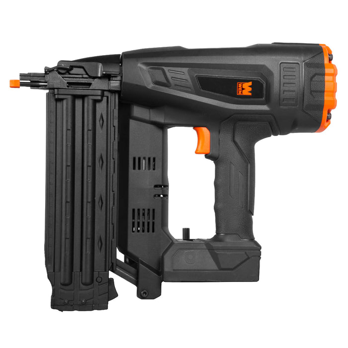 WEN 20518BT 20V Max Cordless Brushless 18-Gauge Brad Nailer (Tool Only – Battery Not Included)
