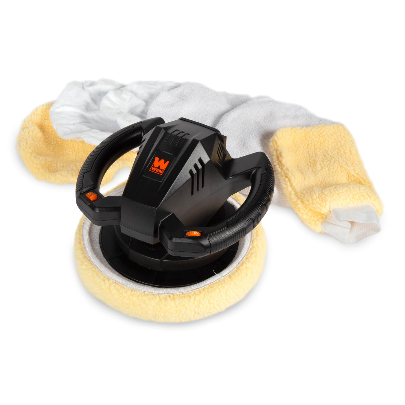 WEN 20870 20V Max Cordless 10-Inch Random Orbital Polisher and Waxer K ...