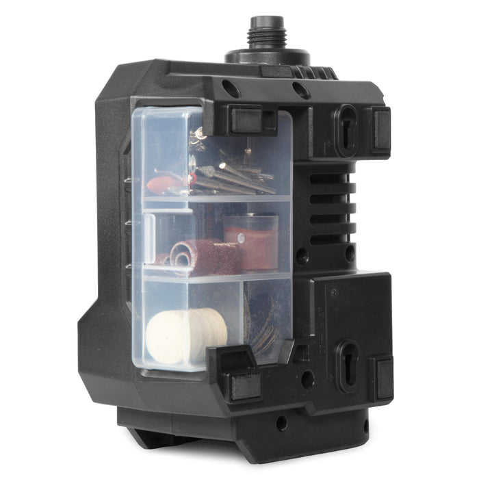 WEN 20923BT 20V Max Cordless Variable Speed Rotary Tool Station with Flex Shaft and 40 Accessories (Tool Only – Battery Not Included)