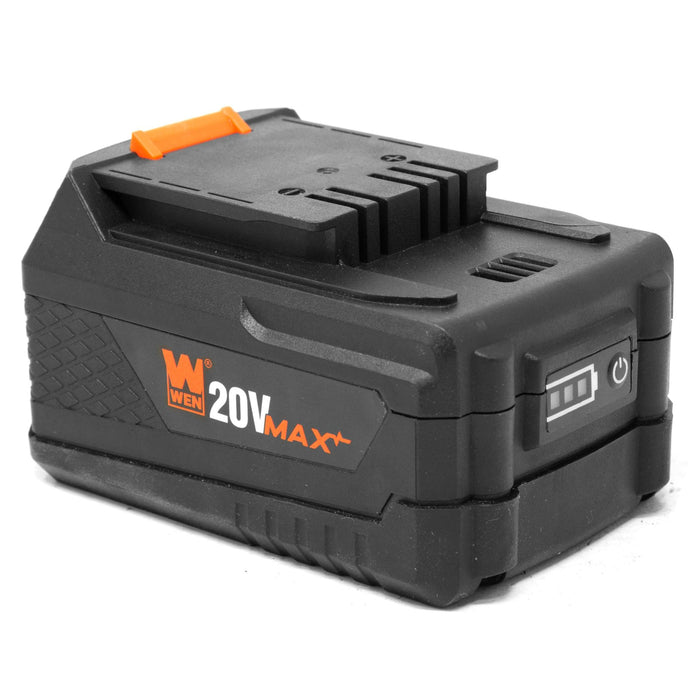 WEN 20VB25D 20V Max Starter Kit with Two 5.0 Ah Lithium-Ion Batteries and Dual Port Charger