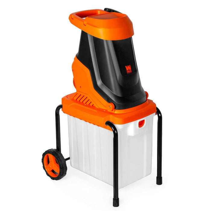 WEN 41130 Electric Wood Chipper and Shredder, 15-Amp with 13-Gallon Enclosed Collection Bin