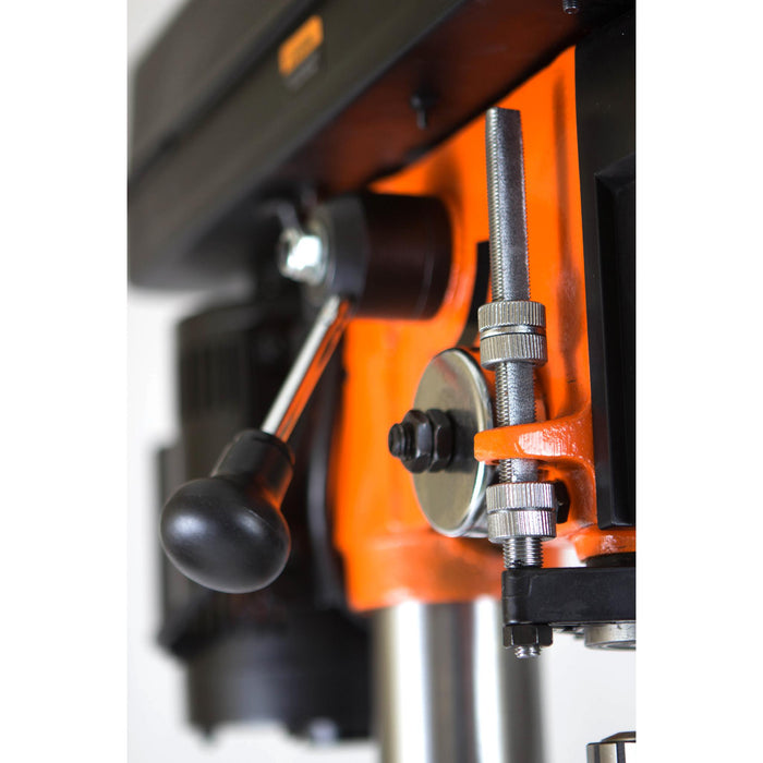 WEN 4214T 5-Amp 12-Inch Variable Speed Cast Iron Benchtop Drill Press with Laser and Work Light
