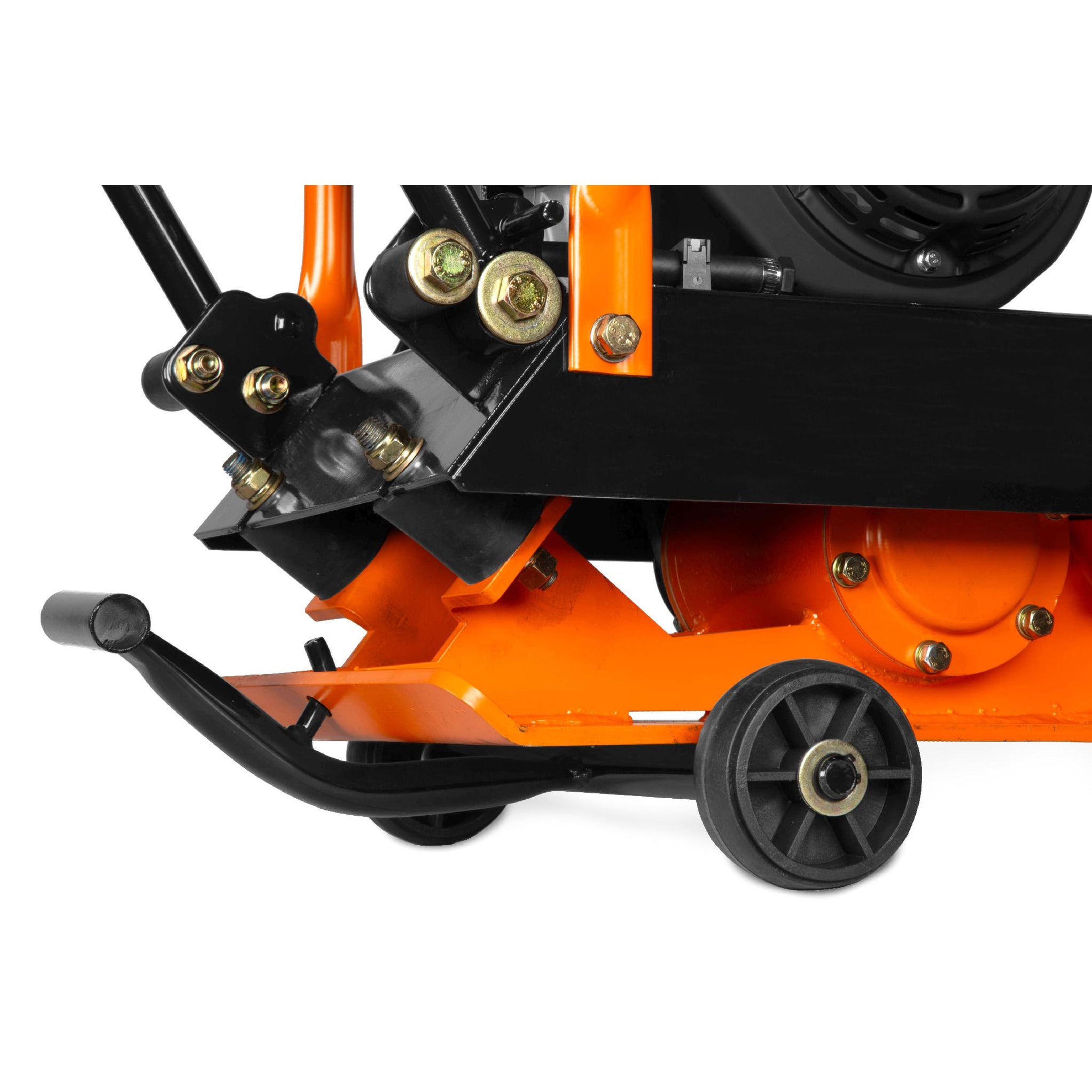 WEN 56096 6.5HP 196cc Plate Compactor with Wheels and 3350-Pound Compa ...
