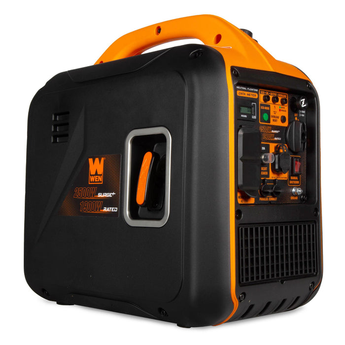 WEN 56250i 2500-Watt Inverter Generator, Quiet, Portable, and Lightweight with Fuel Shut Off