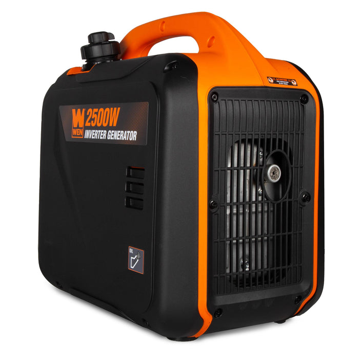 WEN 56250i 2500-Watt Inverter Generator, Quiet, Portable, and Lightweight with Fuel Shut Off