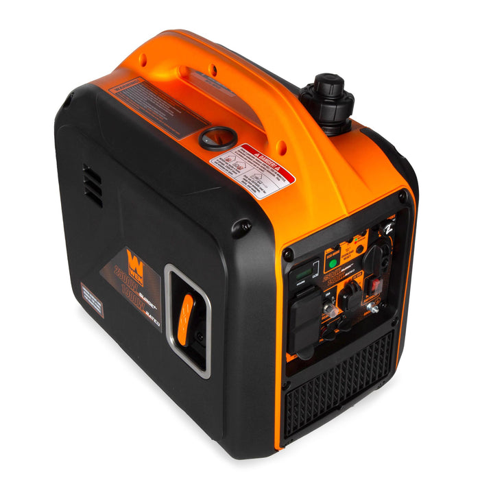 WEN 56250i 2500-Watt Inverter Generator, Quiet, Portable, and Lightweight with Fuel Shut Off