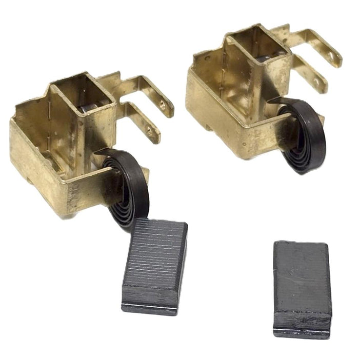 [6369-041ASM] Carbon Brush Assembly (Set Of 2 - Includes Holder, Spring, And Brush) for WEN 6369, 6377, DW5062, and DW5084