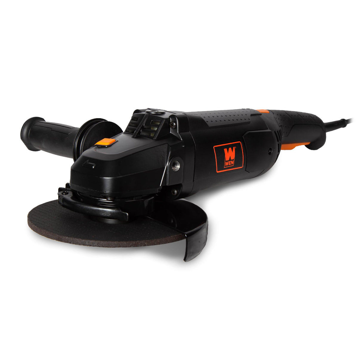 WEN 94487 15-Amp 7-Inch Angle Grinder with Reversible Handle — WEN