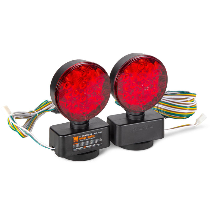 WEN AA1200 12V Magnetic LED Trailer Light Kit