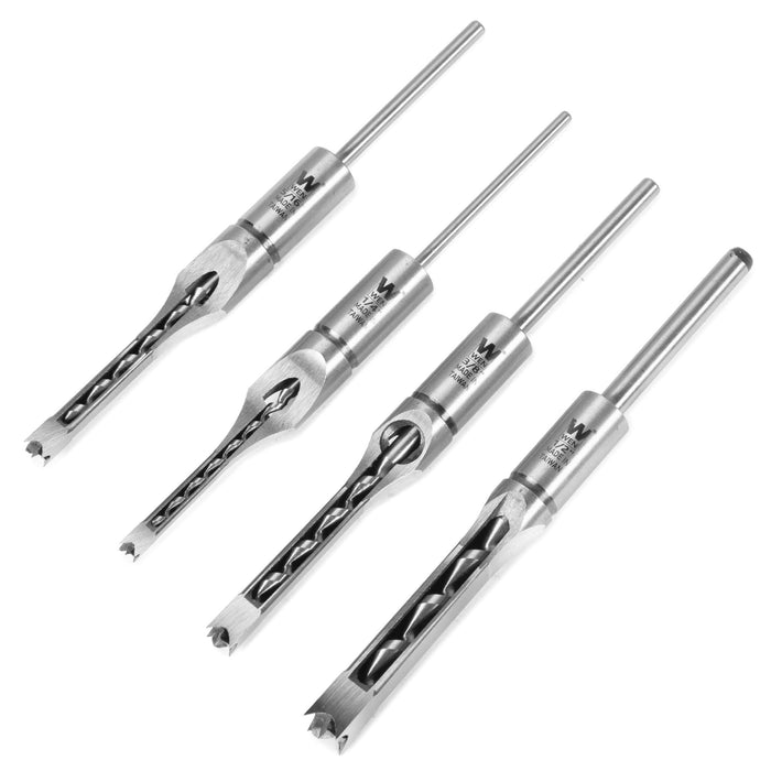 WEN CH4314M 4-Piece Premium Mortising Chisel Set for Woodworking