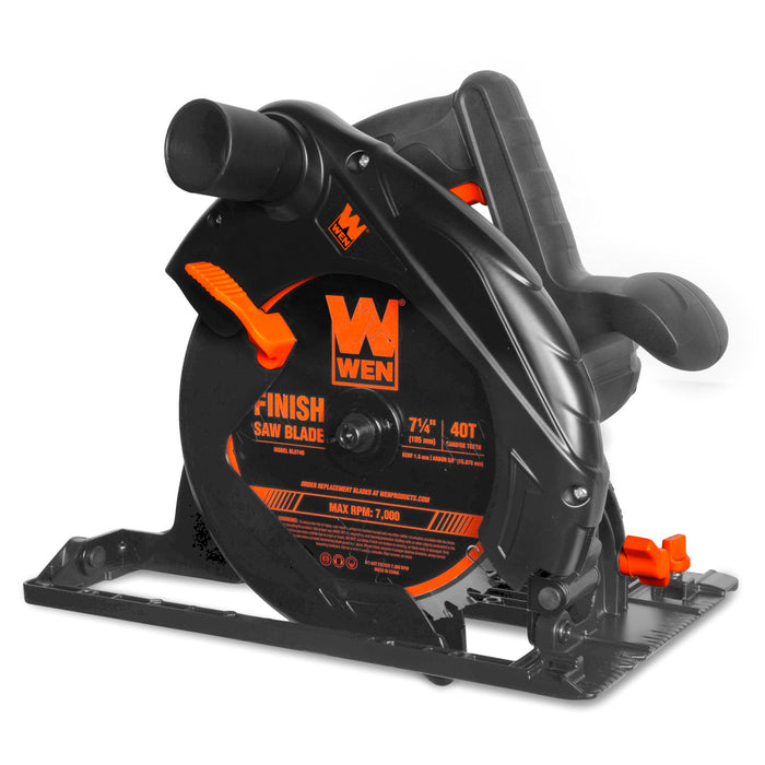 WEN CT1300 13-Amp 7.25-Inch Sidewinder Circular Saw with 2.6-Inch Cutting Depth