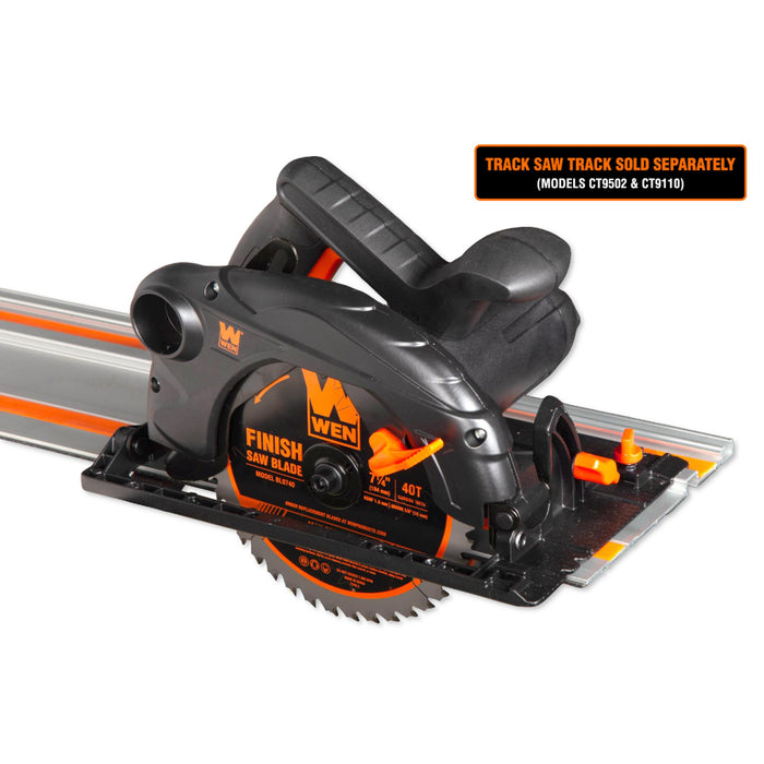 WEN CT1301 13-Amp 7.25-Inch Circular Saw with Track Saw-Compatible Base