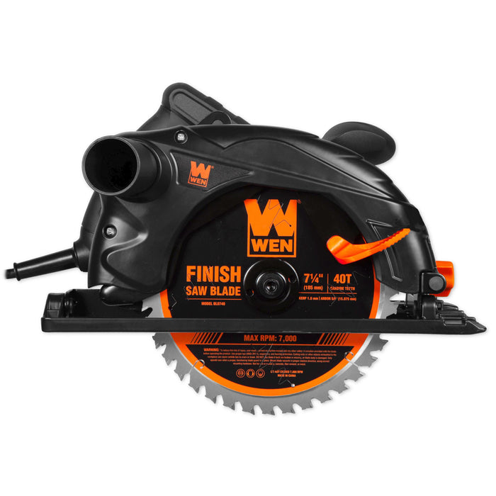 WEN CT1301 13-Amp 7.25-Inch Circular Saw with Track Saw-Compatible Base