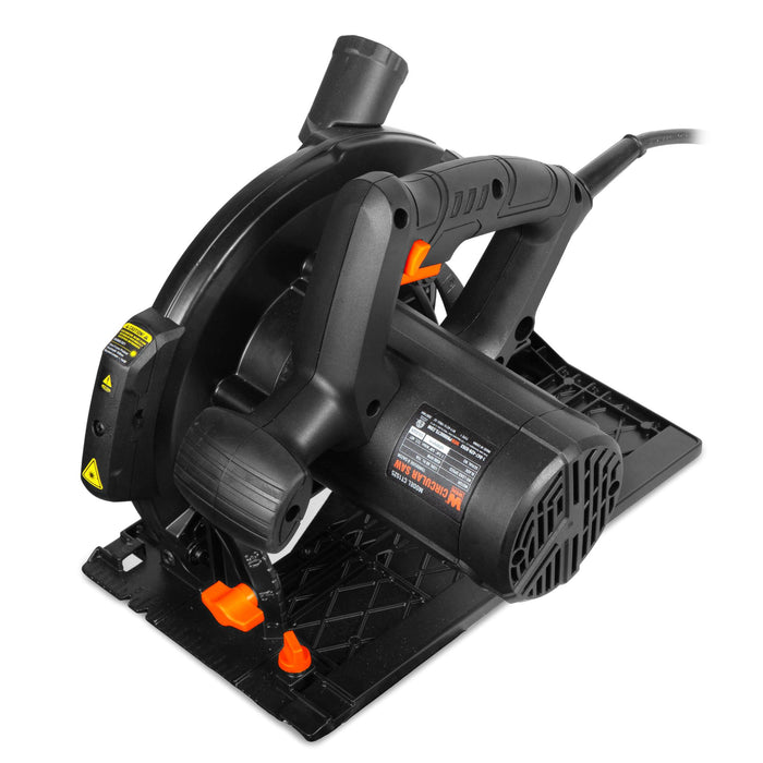 WEN CT1525 15-Amp 7.25-Inch Sidewinder Circular Saw with Laser and 2.6-Inch Cutting Depth