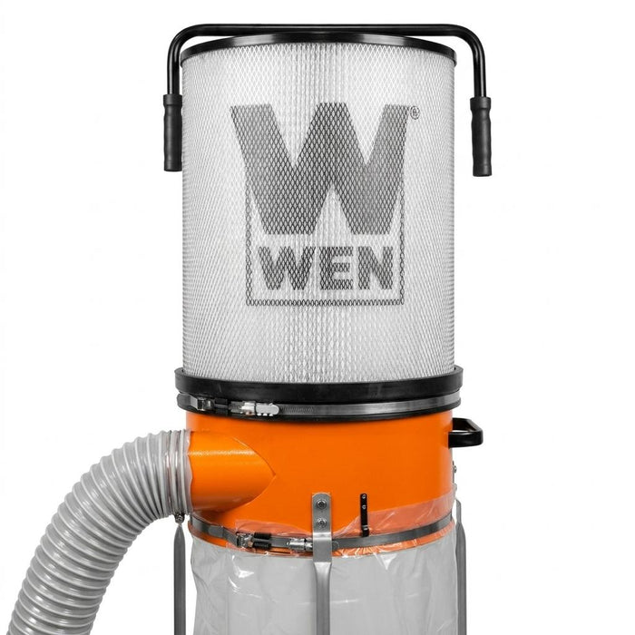 WEN DC1300-AF1 1-Micron Canister Filter Cartridge with Cleaning Paddles for Woodworking Dust Collectors