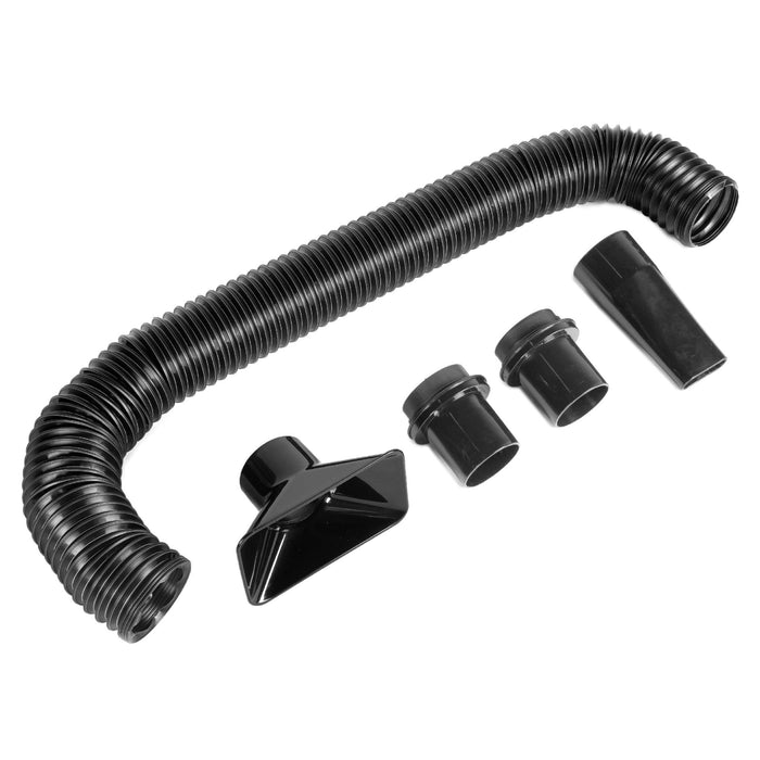WEN DCA019 2.5-Inch by 36-Inch Flexible and Sculptable Dust Hose Kit with Couplers and Adapters