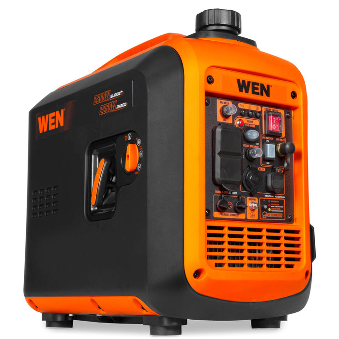 WEN DF280iX 2800-Watt Dual Fuel Inverter Generator, Quiet, Portable, and Lightweight with Fuel Shut Off and CO Watchdog