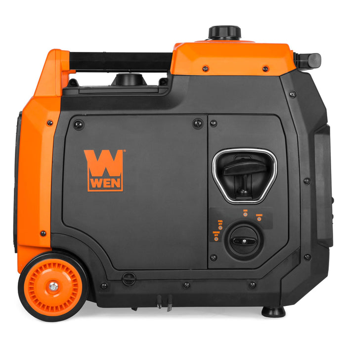 WEN DF480iX Quiet and Lightweight 4800-Watt Dual Fuel RV-Ready Electric Start Portable Inverter Generator with Fuel Shut Off and CO Watchdog