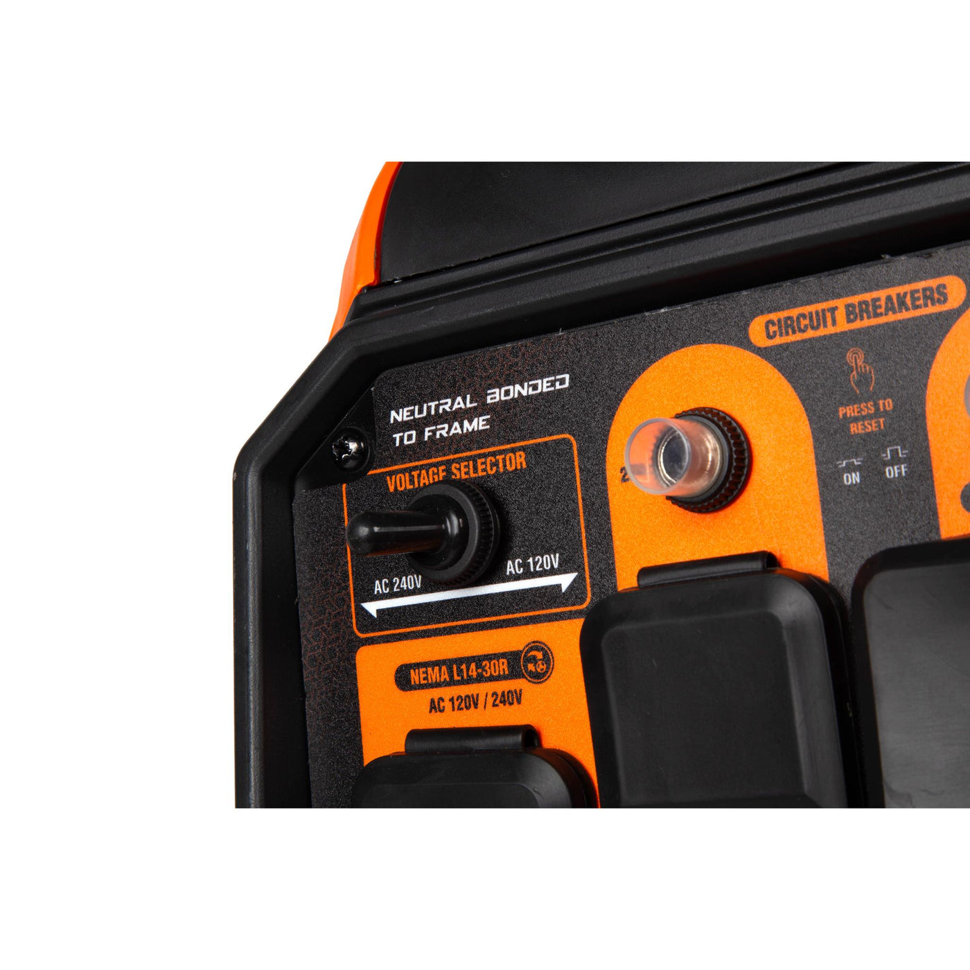 WEN DF500iX 5000-Watt Dual Fuel 120V/240V RV and EV-Ready Electric Sta ...
