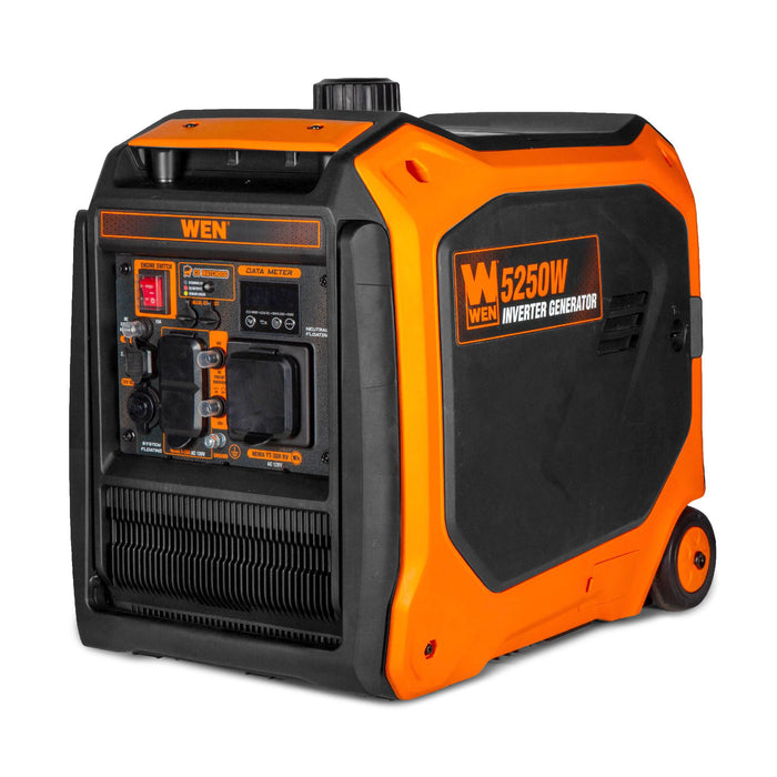 WEN DF525iX 5250-Watt Dual Fuel Electric Start Inverter Generator