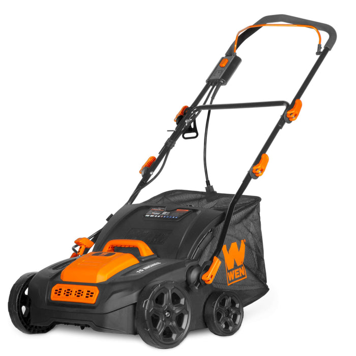 WEN DT1526 15-Inch 15-Amp 2-in-1 Electric Dethatcher and Scarifier