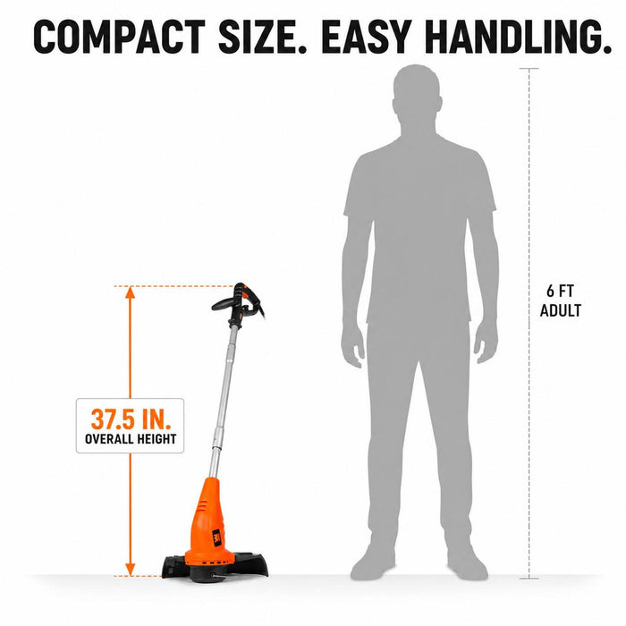WEN ET1003 String Trimmer, Corded Electric, 10-Inch