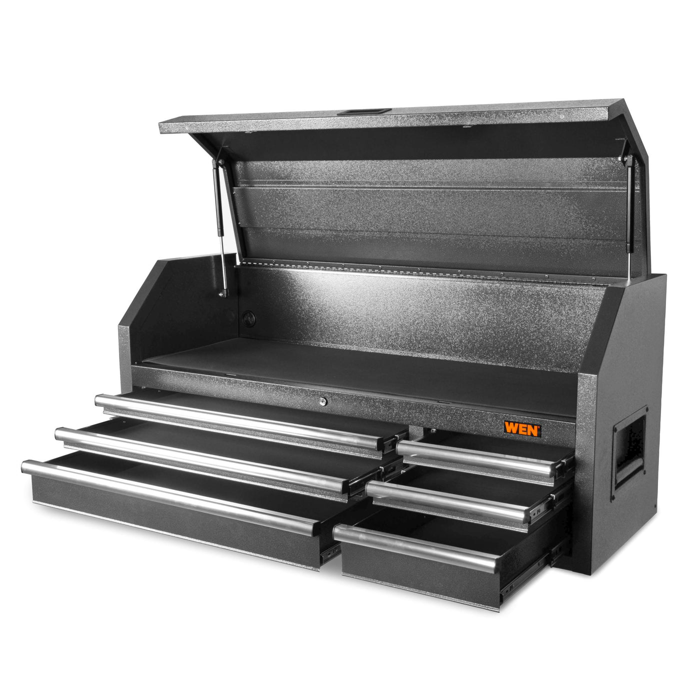 WEN GG531T 52-Inch Premium Tool Chest with Heavy Duty 21-Gauge Powder ...