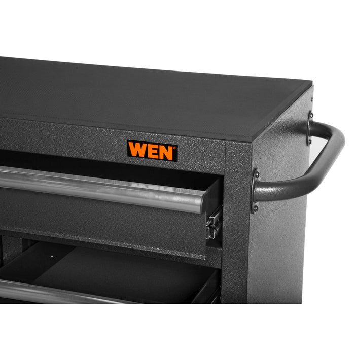 WEN GG532B 52-Inch Premium Rolling Tool Cabinet with Heavy Duty 21-Gauge Powder-Coated Steel Construction