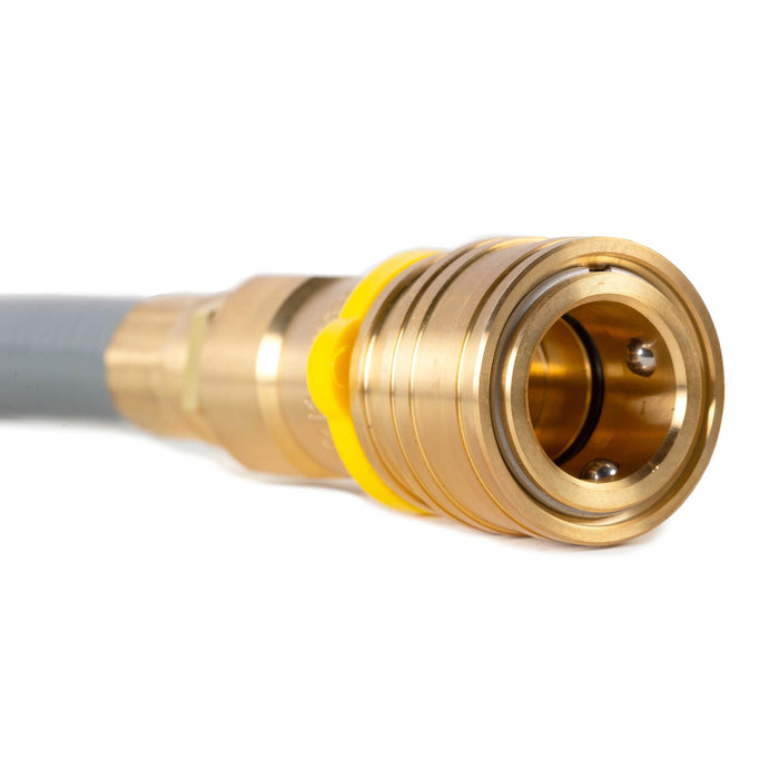 WEN GNA1225 Natural Gas Hose with Quick-Connector for Tri-Fuel Generators, 25 Feet x 1/2-Inch ID