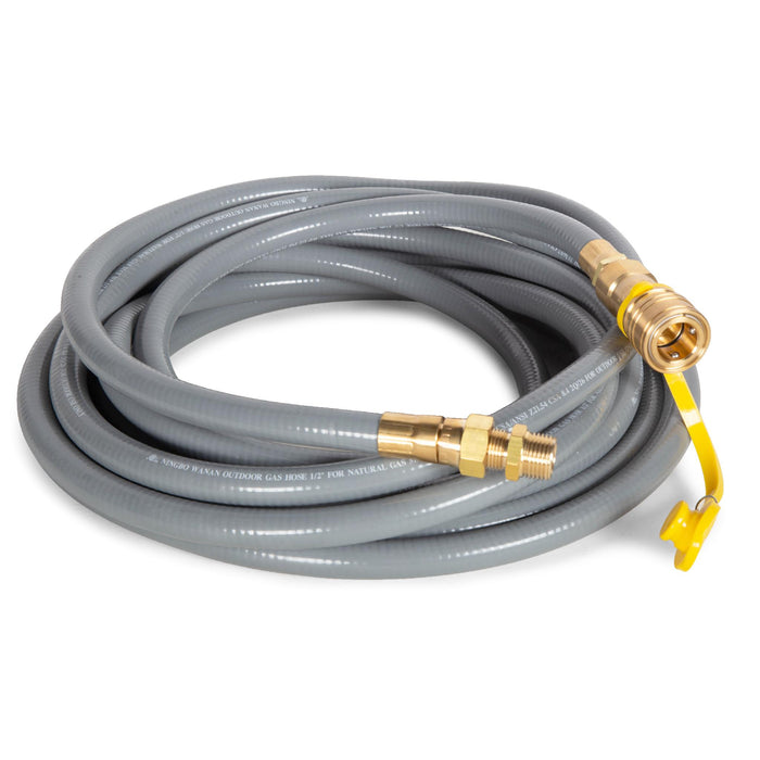 WEN GNA1225 Natural Gas Hose with Quick-Connector for Tri-Fuel Generators, 25 Feet x 1/2-Inch ID