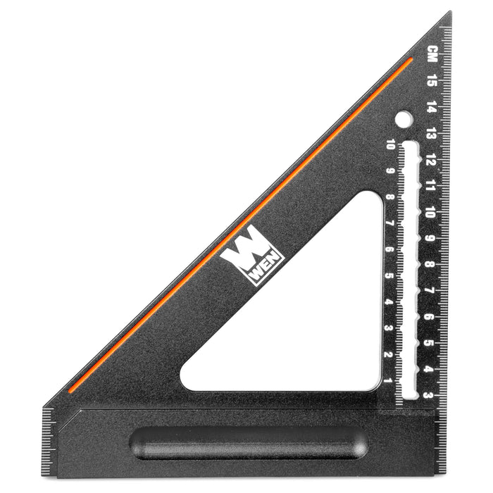 WEN ME015L 150mm Right Angle Heavy-Duty Precision Metric Carpenter's Square and Layout Tool