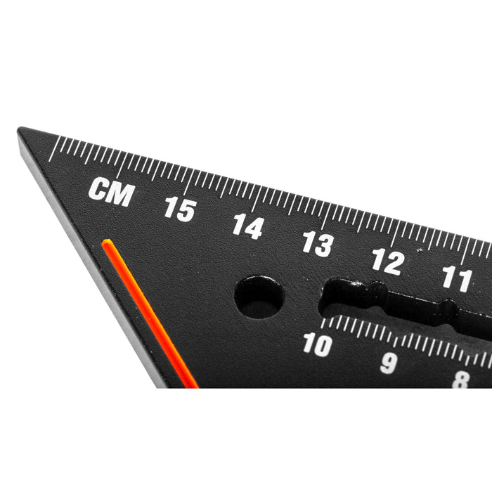 WEN ME015L 150mm Right Angle Heavy-Duty Precision Metric Carpenter's Square and Layout Tool