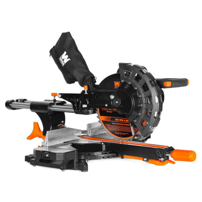 WEN MM1014T 15-Amp 10-Inch Single-Bevel Sliding Compound Miter Saw with Laser