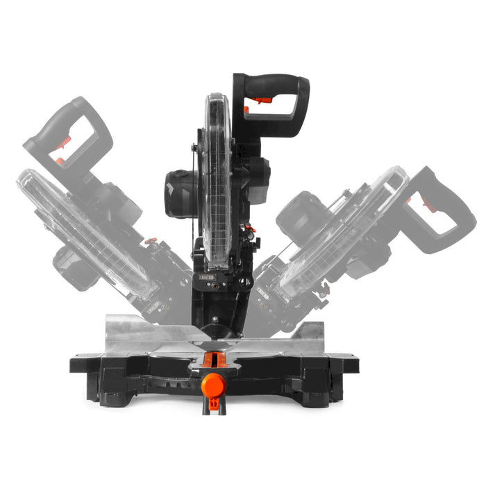WEN MM1213T 15-Amp 12-Inch Dual-Bevel Sliding Compound Miter Saw with Laser