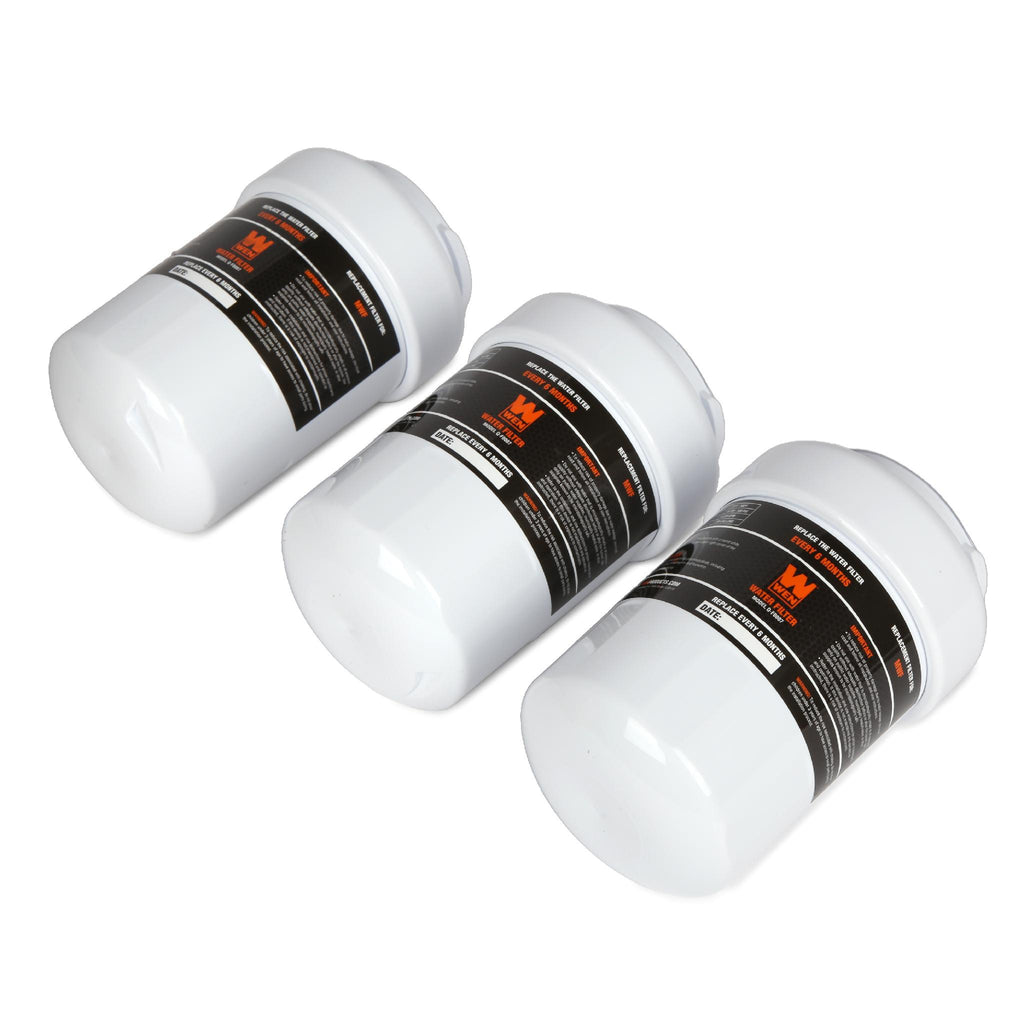 WEN Handyman Q-F0007 Replacement Refrigerator Water Filter, 3 Pack