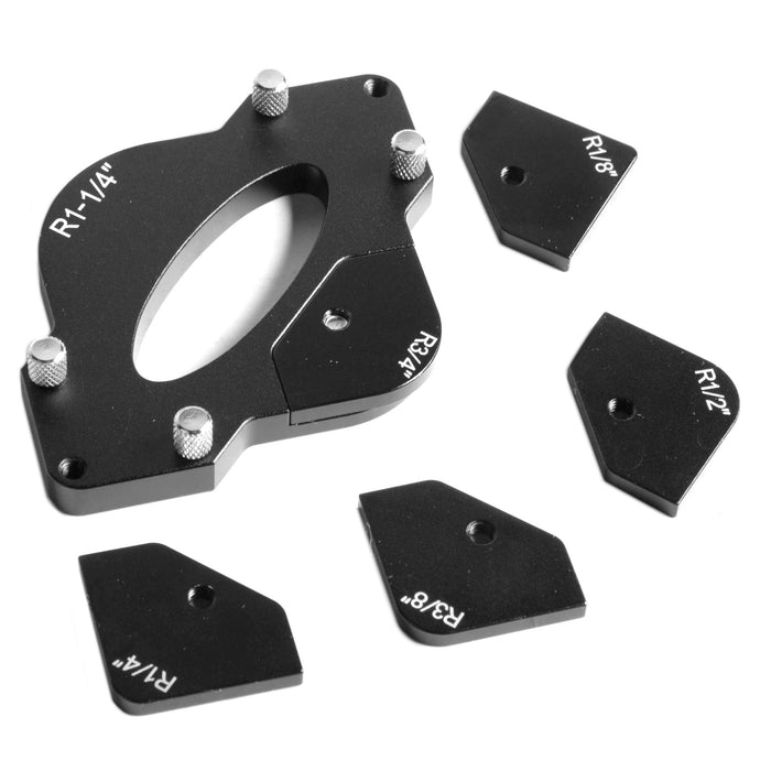 Router radius template - België Router radius template - België