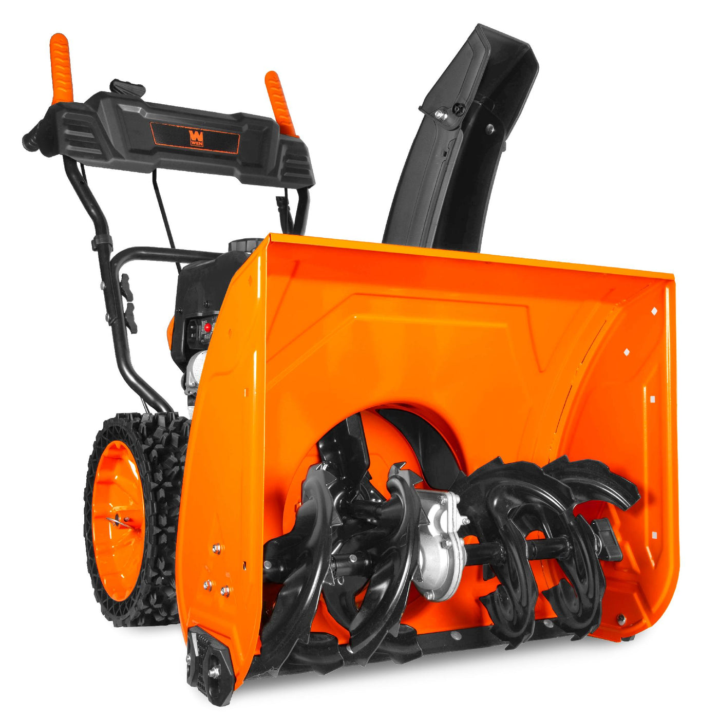 WEN SB209E 24-inch 209cc Two-Stage Self-Propelled Gas-Powered Snow Blo ...