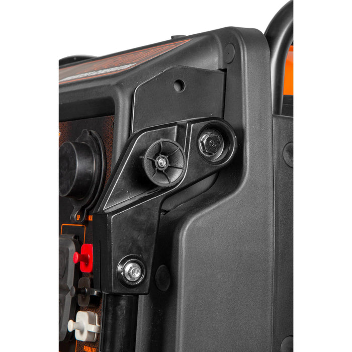 WEN TF1050iX 10,500-Watt 120V/240V Tri-Fuel Inverter Generator with Quiet 457cc Engine, Electric Start, Wheel Kit, and CO Watchdog, Gas, Propane, and Natural Gas Powered