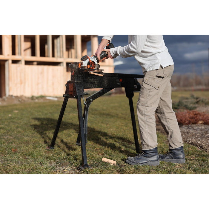 WEN WA601 600-Pound Capacity Portable Clamping Saw Horse and Work Bench