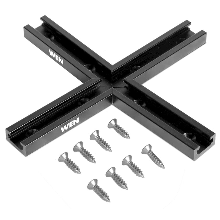 WEN WAT001 6-Inch Universal T-Track Intersection Kit for Woodworking