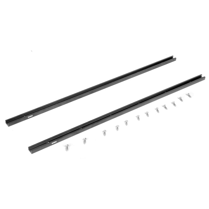 WEN WAT240 24-Inch Universal T-Track Kit for Woodworking, 2-Pack